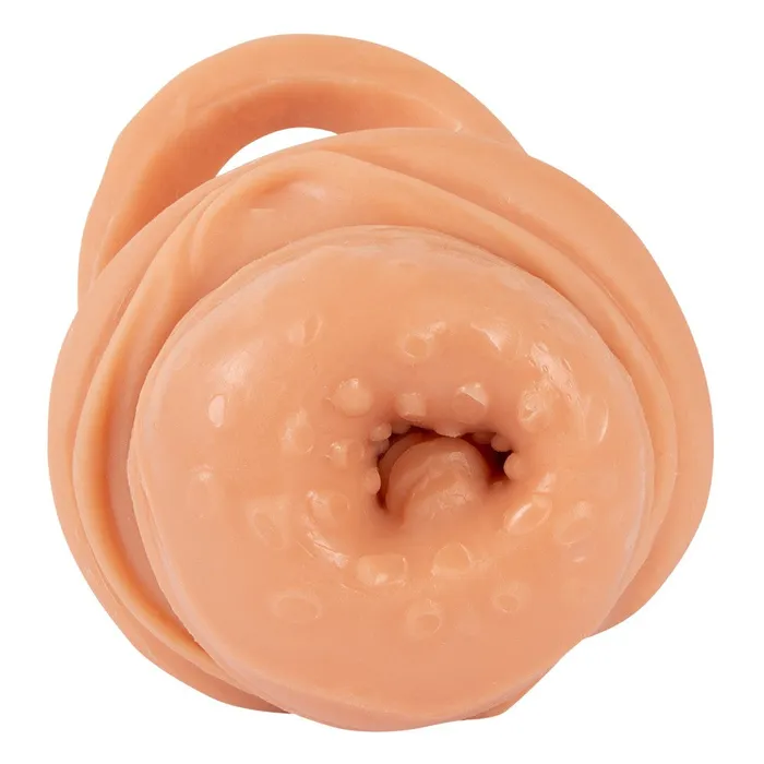 Male Sex Toys You2Toys 2 in 1 realistic penis extender and vagina masturbator Nature Skin size M 3 cm