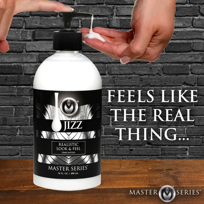 Master Series Jizz Unscented WaterBased Lubricant 488ml Master Series Lubricants