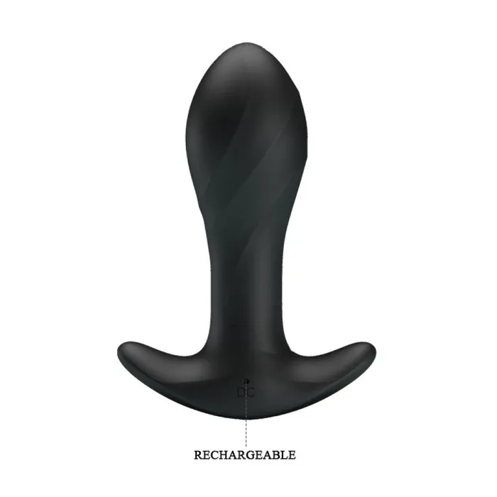 Morton Black Rechargeable Anal Stimulator Pretty Love Anal