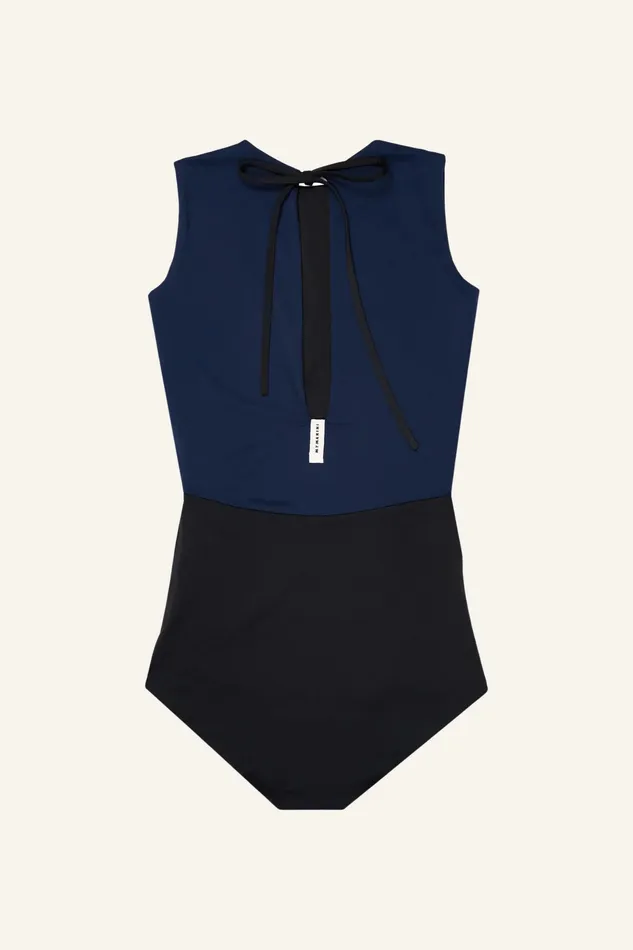 MyMarini Badeanzug OutfitOnepiece Black Navy Le Pop Lingerie Anal