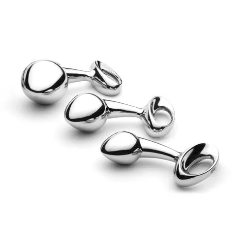 Njoy Anal Njoy Pure Plugs Medium Stainless Steel Butt Plug