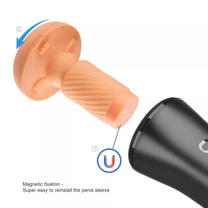 Otouch Otouch Inscup 3 Rechargeable Automatic Masturbator with Thrusts and Contractions Male Sex Toys