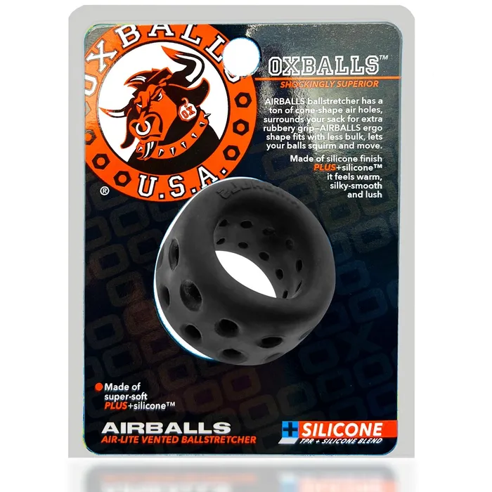 OXBALLS Anal AIRBALLS airlite ballstretcher BLACK ICE