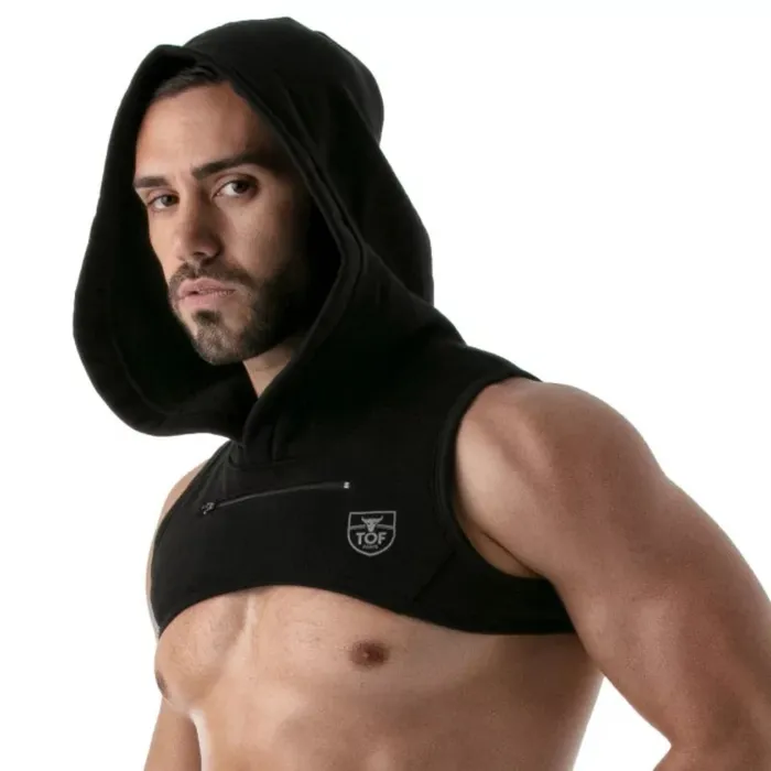 PARIS HOODIE HARNESS BLACK Size L TOF Paris Anal