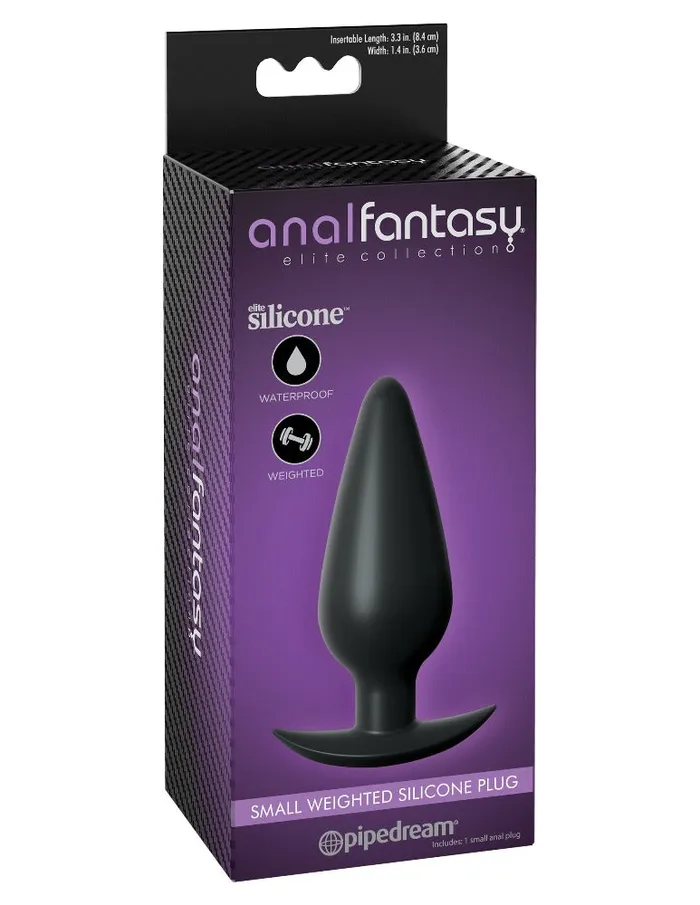 PipeDream Anal Anal Fantasy Small Weighted Silicone Butt Plug