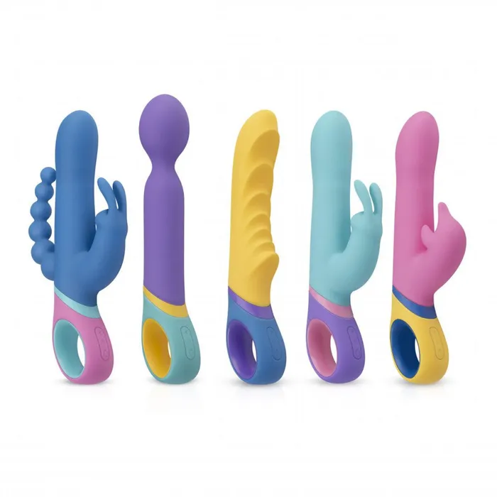 PMV20 Rechargeable Gspot Silicone Textured Vibrator Female Sex Toys