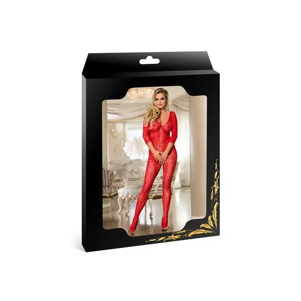 QLingerie Male Sex Toys Spectacular bodysuit with plunging neckline Queen