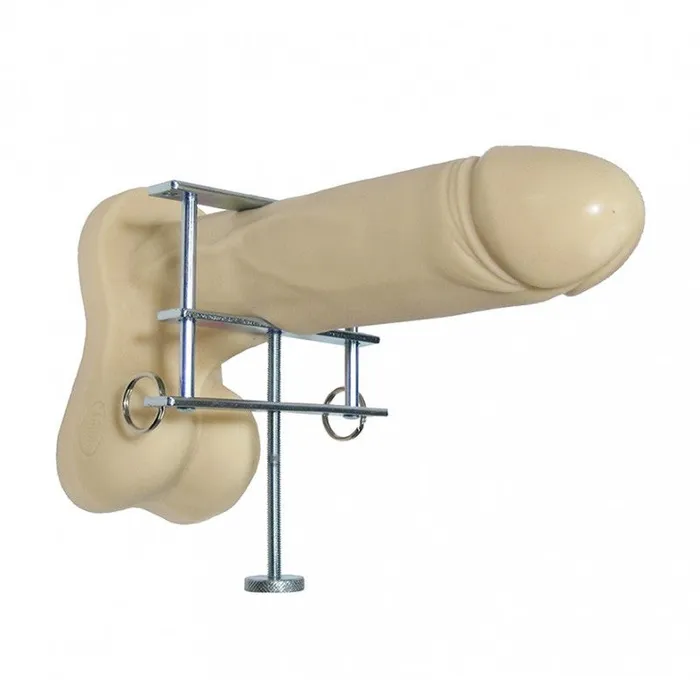 Rimba Metal Penis Scrotum Squeezer Rimba Male Sex Toys