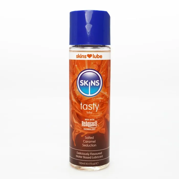 Skins Condoms Lubricants Skins Tasty Salted Caramel Seduction Water Based Lubricant 130ml