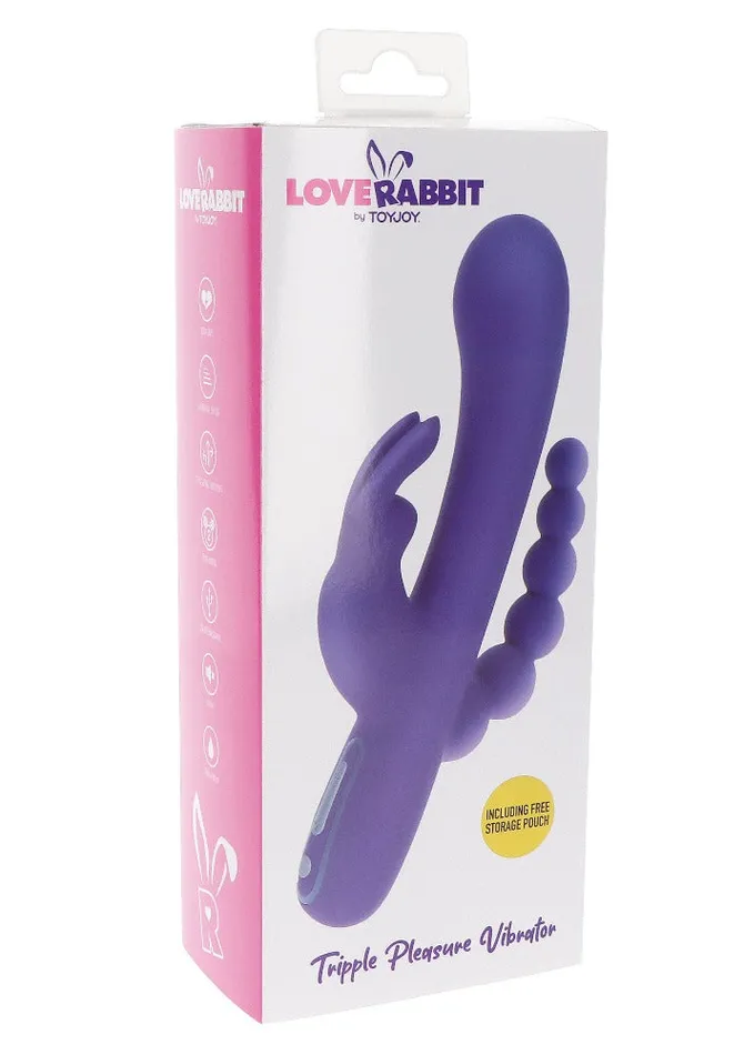 Toy Joy Vibrators Love Rabbit Triple Pleasure Vibrator