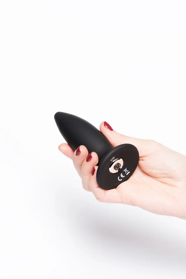 VIBRATING BUTT PLUG BLACK VELVETS You2Toys Anal