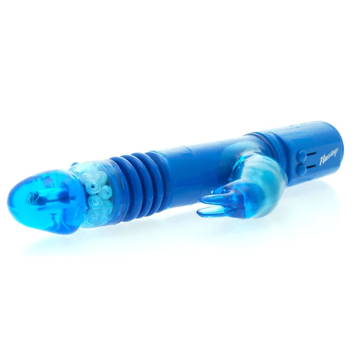 Vibrators Nasswalk Toys Deep Stroker Rabbit Vibrator Blue