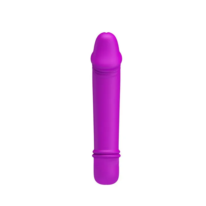 Vibrators Pretty Love Emily Silicone Realistic Small Vibrator Pink