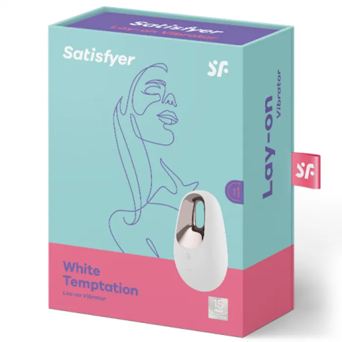 Vibrators Satisfyer Satisfyer White Temptation WhiteBrass