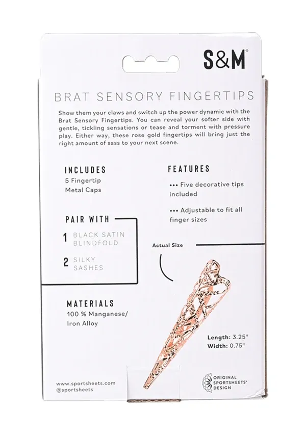 Vibrators Sex Mischief Brat Sensory Fingertips