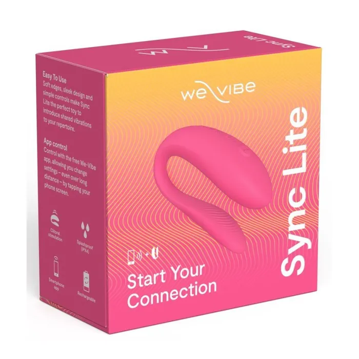 We Vibe Vibrators WE VIBE SYNC LITE PINK APP CONTROLLED CSHAPED VIBRATOR