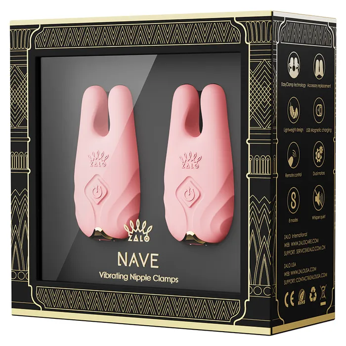 Zalo Nave Coral Pink Zalo Vibrators