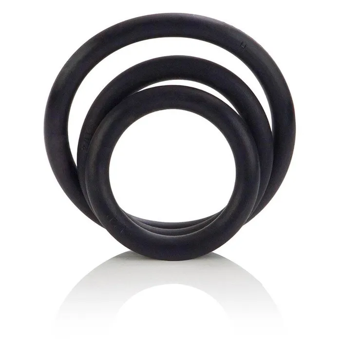 3 Piece Rubber Ring Set California Exotic Male Sex Toys