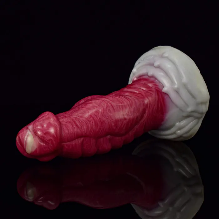 Anal FAAK FAAK Hellfire 709 Bad Dragon Silicone Fantasy Dildo Anal Plug