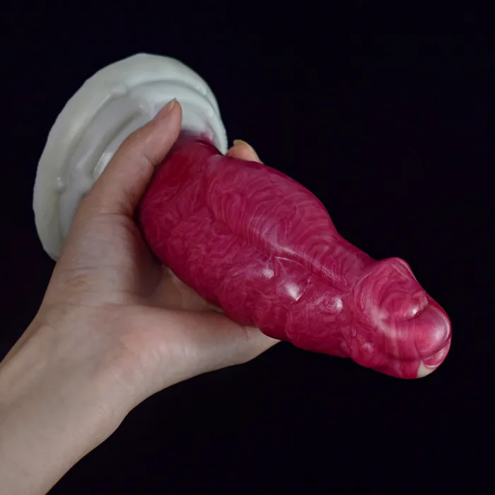 Anal FAAK FAAK Hellfire 709 Bad Dragon Silicone Fantasy Dildo Anal Plug