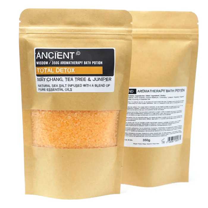 Ancient Wisdom Female Sex Toys Aromatherapy Bath Potion in Kraft Bag 350g Total Detox