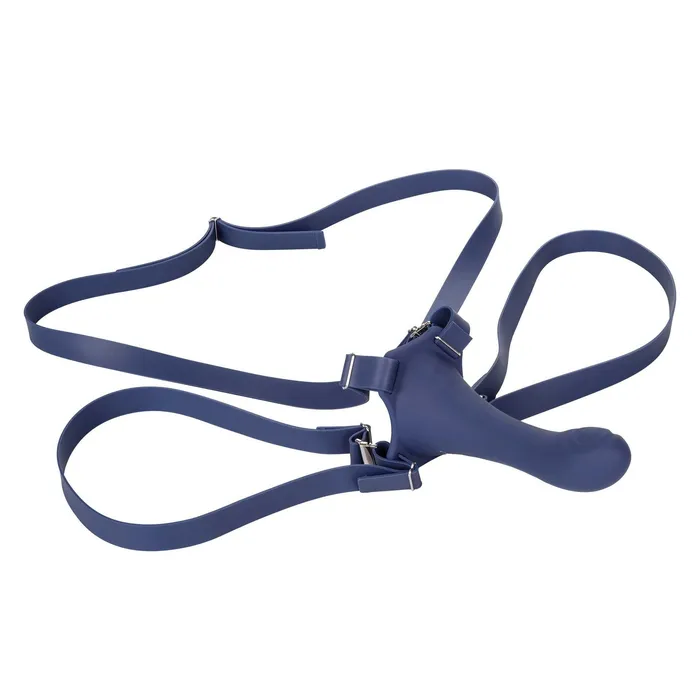 California Exotic Female Sex Toys Her Royal Harness Me2 Thumper Strap On With Rechargeable Vibe