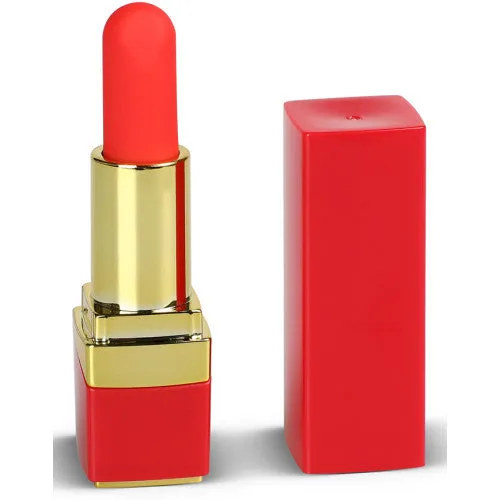 CyprusLoveShop Female Sex Toys 10 Speed Red Rechargeable Silicone Vibrating Lipstick CyprusLoveShop Female Sex Toys 10 Speed Red Rechargeable Silicone Vibrating Lipstick