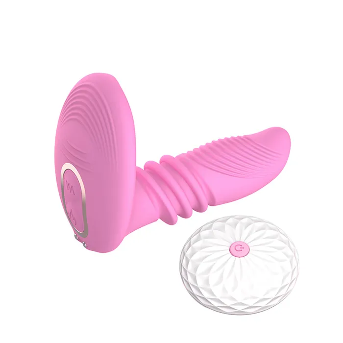 DIBE Kimi Auto Heating Thrusting Remote Control Wearable Vibrator DIBE Female Sex Toys DIBE Kimi Auto Heating Thrusting Remote Control Wearable Vibrator DIBE Female Sex Toys
