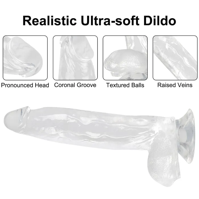 DY 265cm Large Realistic Crystal Dildo with Suction Cup Lifelike Pleasure DAYU Female Sex Toys