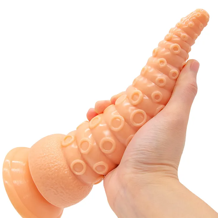 DY 89 Realistic Octopus Tentacles Fantasy Dildo Anal Plug Flesh DY Male Sex Toys