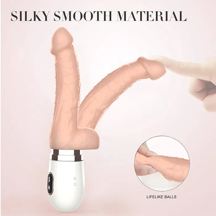 Female Sex Toys DIBE Dibe Cyclone Fire Remote Control Auto Heating Sex Machine Dildo Vibrator