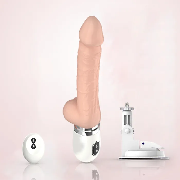 Female Sex Toys DIBE Dibe Cyclone Fire Remote Control Auto Heating Sex Machine Dildo Vibrator