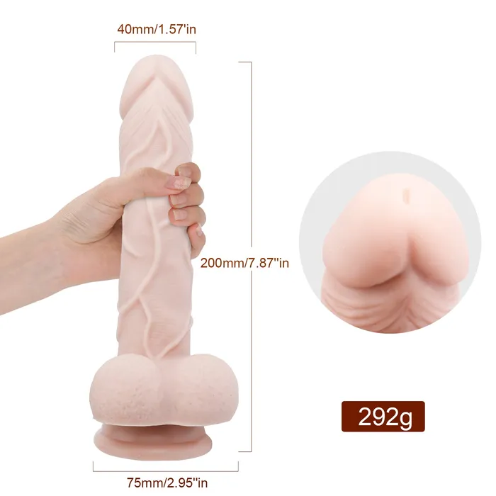 Female Sex Toys MD MD James Silicone Realistic Dildo
