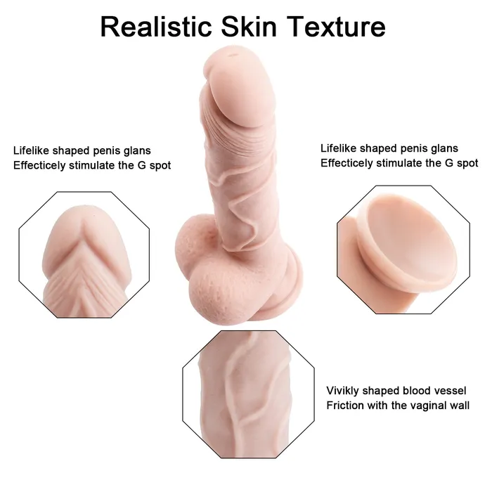 Female Sex Toys MD MD James Silicone Realistic Dildo