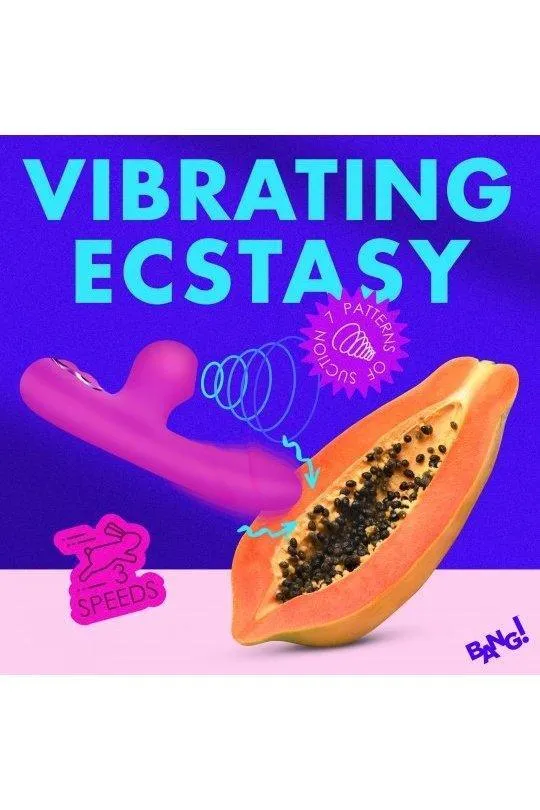 Female Sex Toys Sex On the Go Mini Suction Silicone Rabbit Vibrator