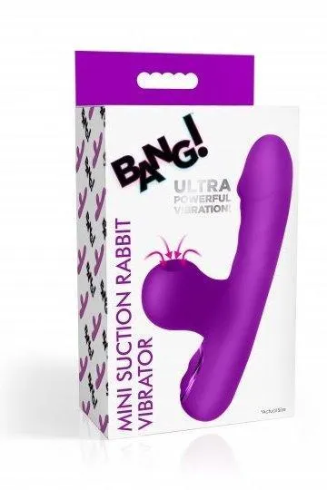 Female Sex Toys Sex On the Go Mini Suction Silicone Rabbit Vibrator