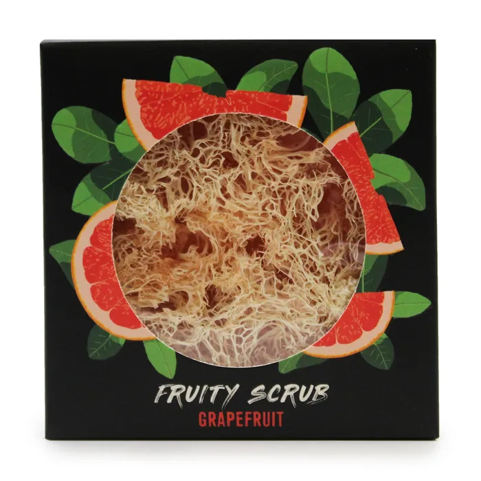 Fruity Scrub Soap on a Rope Grapefruit Ancient Wisdom Female Sex Toys