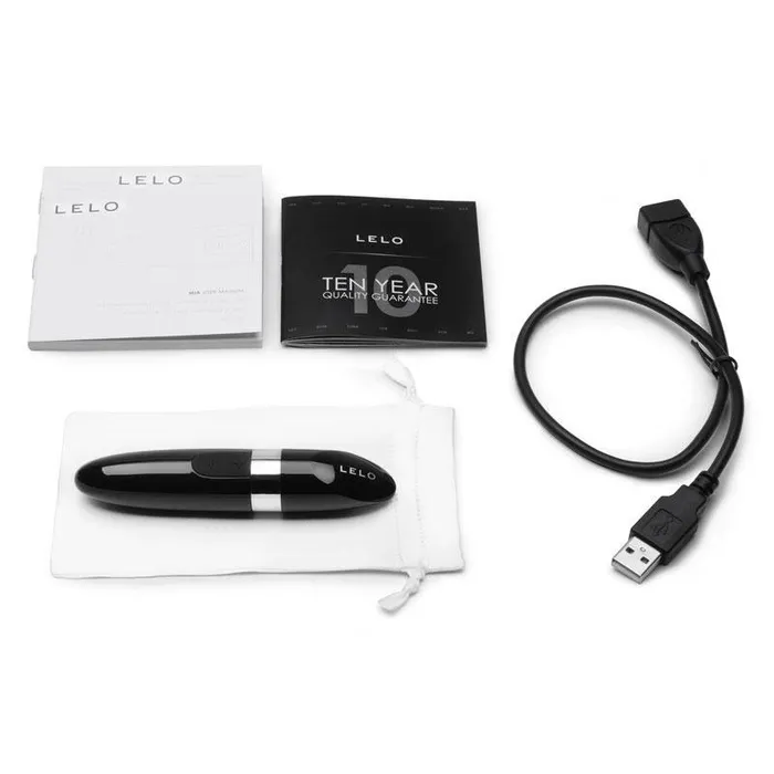 Lelo Vibrators Lelo Mia Version 2 Black USB Luxury Rechargeable Vibrator