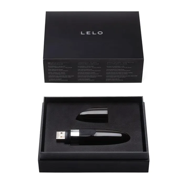 Lelo Vibrators Lelo Mia Version 2 Black USB Luxury Rechargeable Vibrator