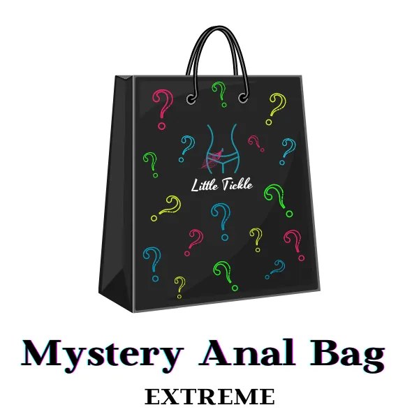 Little Tickle Anal BRAND NEW Mystery Anal Bag Products Worth At Least 50 