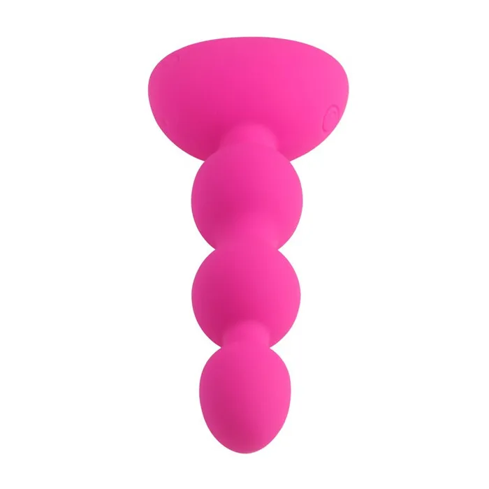 Male Sex Toys Aphrodisia Aphrodisia Remote Control Dual Motor Vibrating Anal Plug Rose