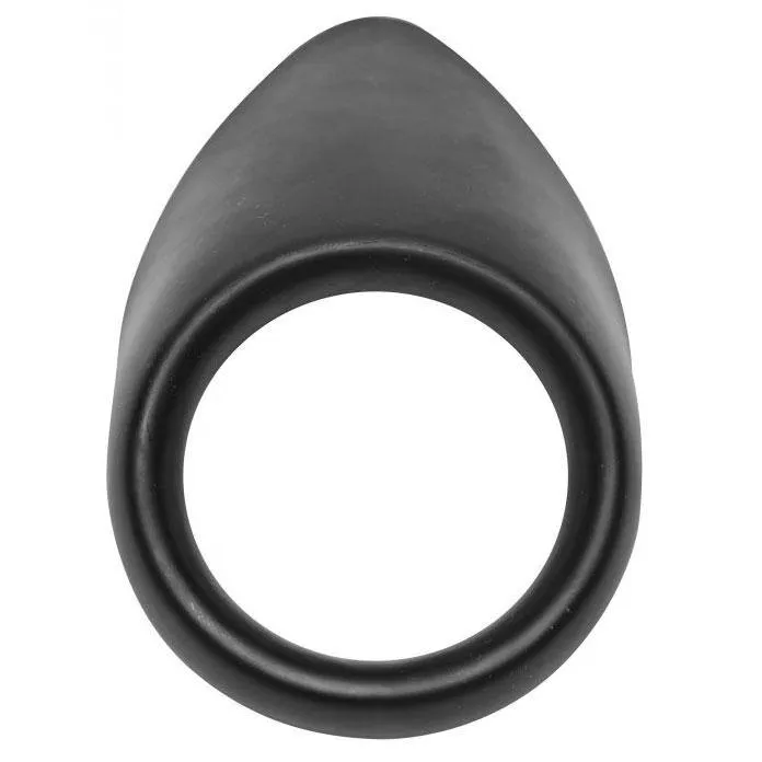 Master Series Male Sex Toys Taint Teaser Silicone Cock Ring And Taint Stimulator 2 Inch