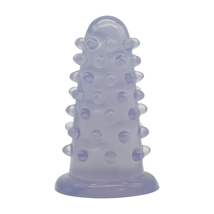 MD Hedgehog Huge Size Silicone Beaded Anal Plug Blue MD Anal