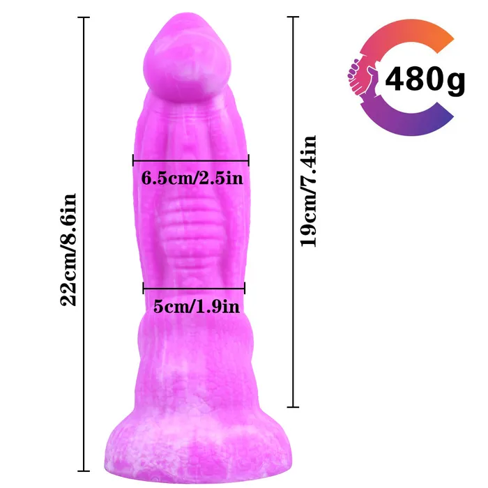 MD Male Sex Toys MD 86 Monster Alien Silicone Fantasy Dildo Anal Plug