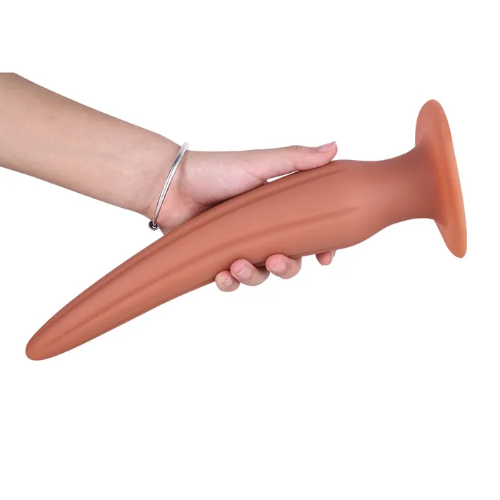 MD MD XL Anal Snake Anal Plug Flesh 2 Size 30cm60cm Male Sex Toys