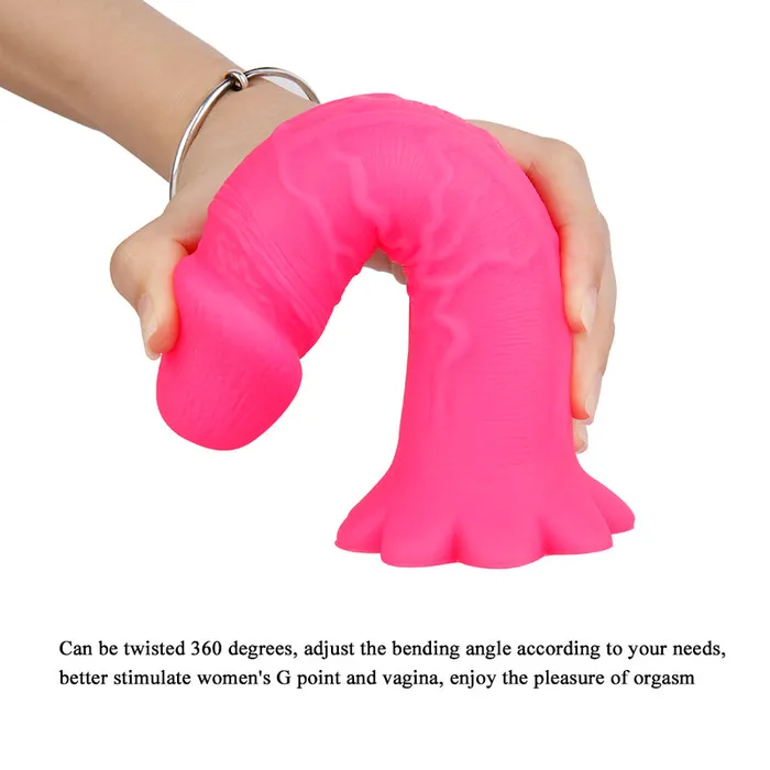 MD Vileplume Silicone Realistic Dildo Anal Plug MD Anal