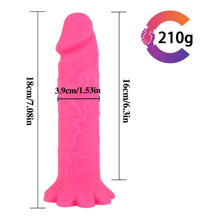 MD Vileplume Silicone Realistic Dildo Anal Plug MD Anal