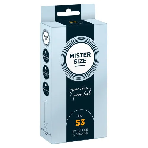 Mister Size Female Sex Toys Mister Size 53 mm 10 pieces