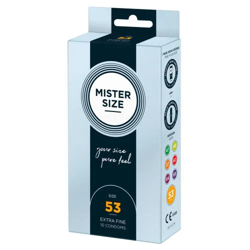 Mister Size Female Sex Toys Mister Size 53 mm 10 pieces