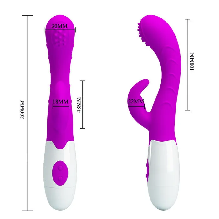 Pretty Love Vibrators PRETTY LOVE Arthur AutoTickle Rabbit Vibrator Dual Stimulation for Ultimate Pleasure